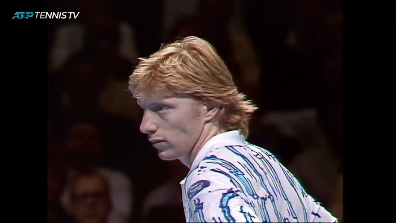 Masters 1990 SF Agassi vs Becker