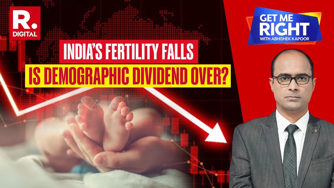 Get Me Right | India&rsquo;s Fertility Falls Below Replacement: Is Our Demographic Dividend Over?