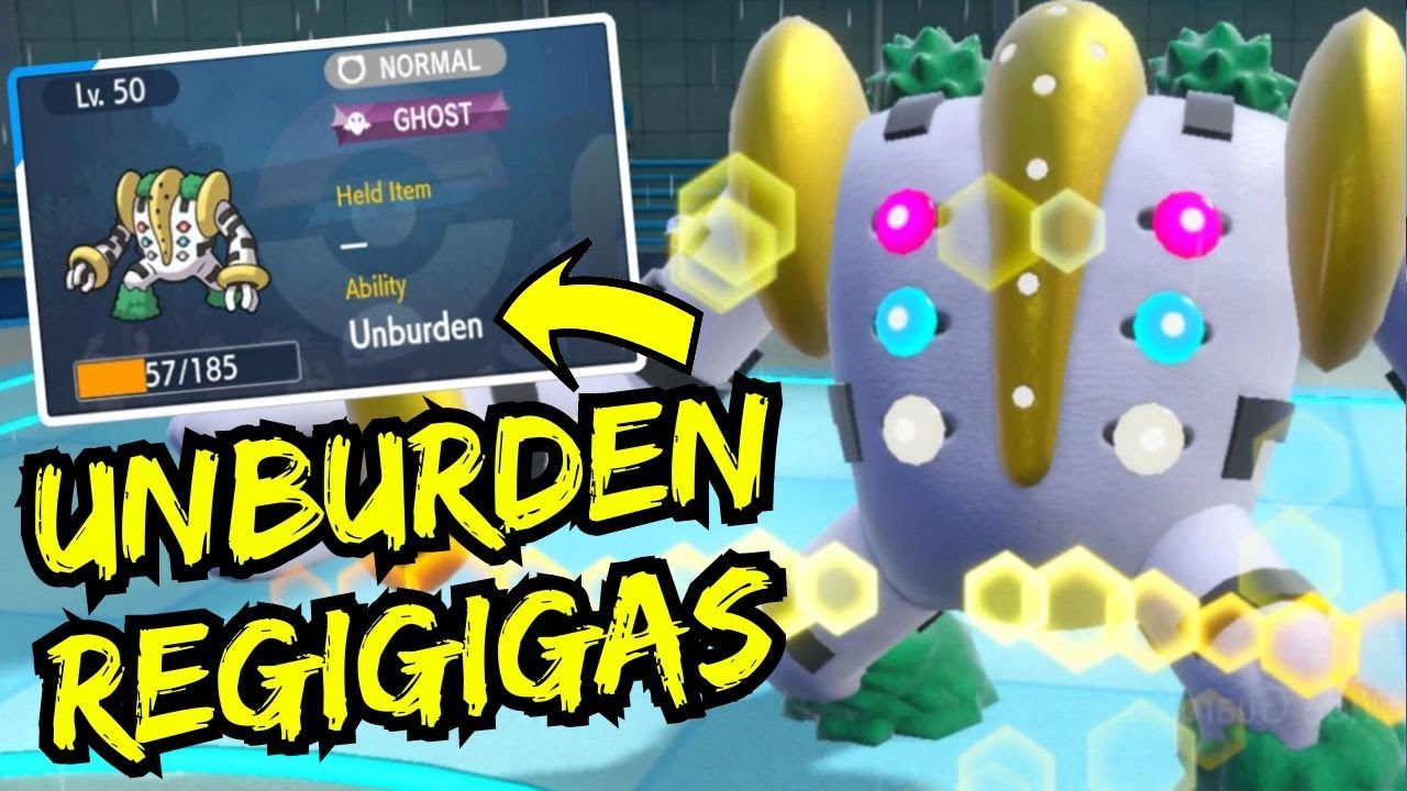 Unburden Regigigas! Pokemon VGC 2024 Scarlet and Violet Competitive Regulation G Wifi Battle