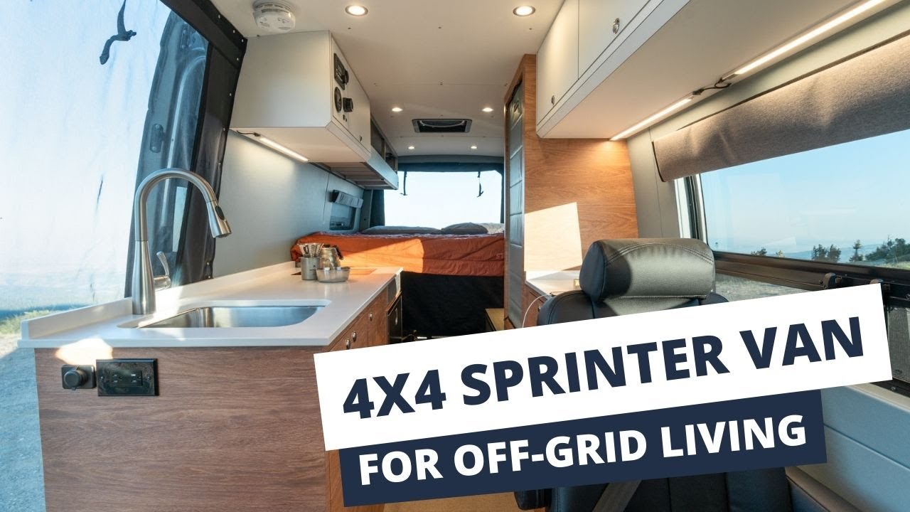 SPRINTER VAN TOUR - My 3rd Custom 4x4 Sprinter Van Conversion (Built by Outside Van)
