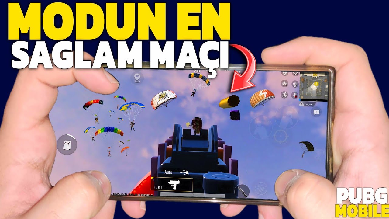 MODUN EN SAĞLAM MAÇI ! ÇOK ZORLANDIM - SOLO SQUAD PUBG MOBİLE