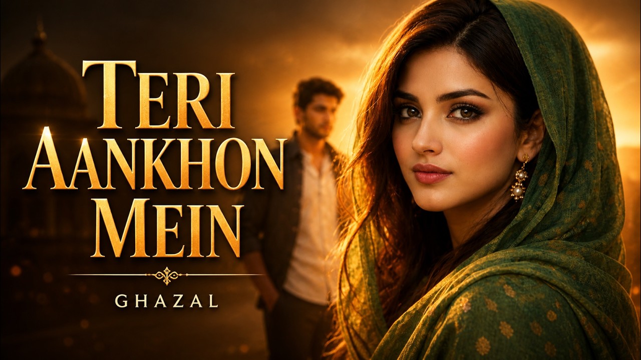 Teri Aankhon Mein - New Urdu Ghazal | Romantic Poetry 2026 | Heart Touching Lines