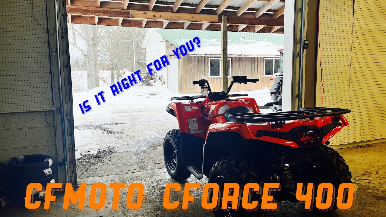 CFMOTO CFORCE 400! How does it compare to the other ATVs?