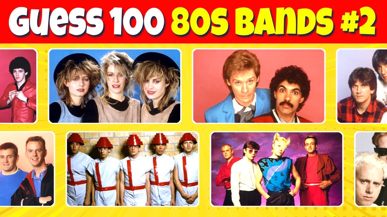 80s Music Quiz: Guess The Band By Photo! (Part 2)