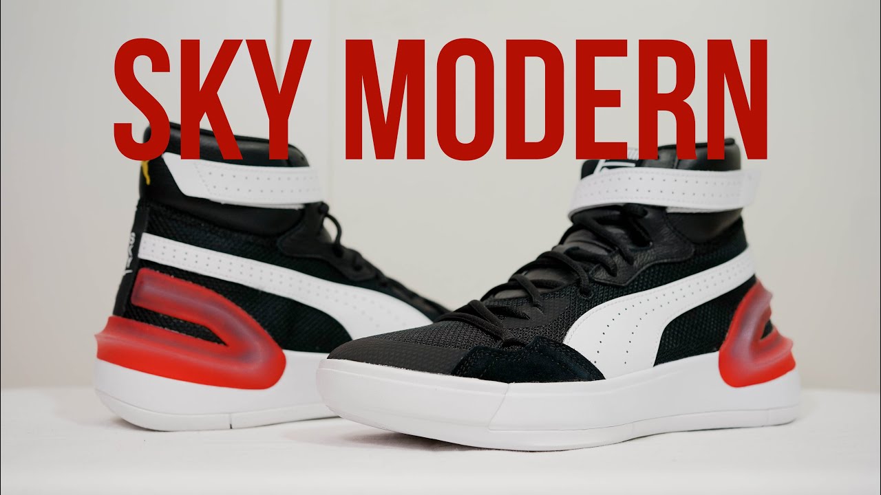 PUMA SKY MODERN (blk/white): Unboxing, review & on feet
