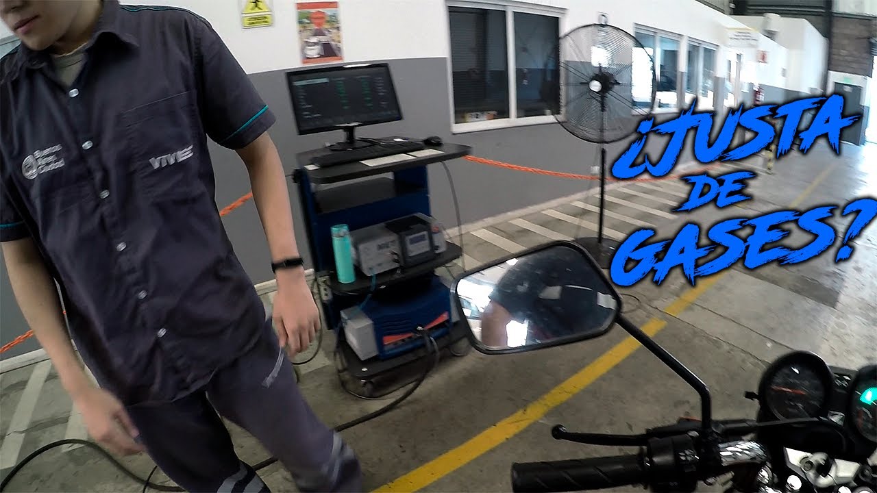 Haciendo la VTV para MOTOS en Capital Federal / Cg TIT&Aacute;N 150cc