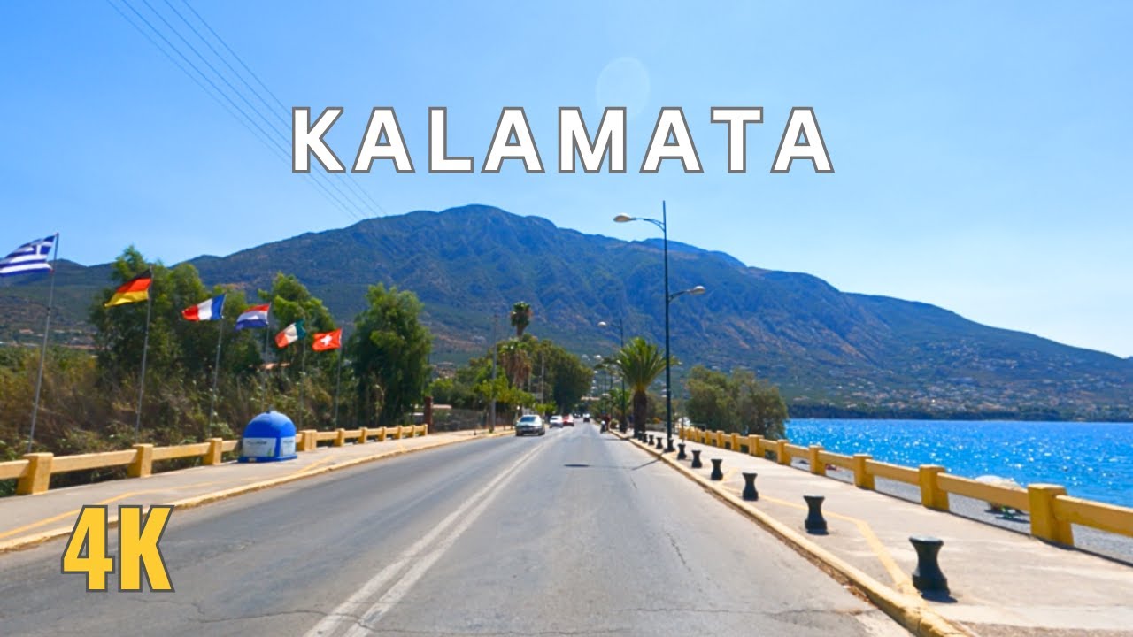 Exploring Kalamata in Greece - 4K UHD