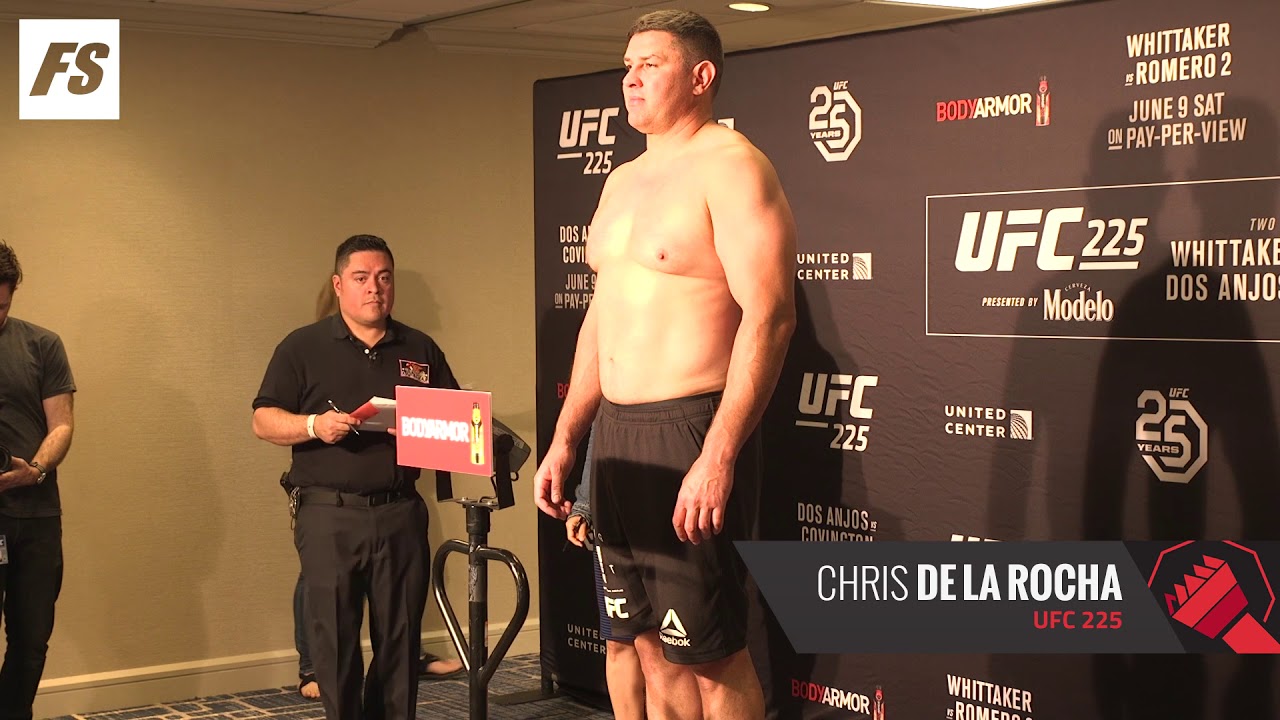 UFC 225 Official Weigh-In: Chris DeLaRocha