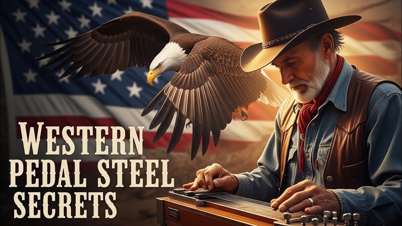 20 Mins of Relaxing Western Pedal Steel Guitar - Peaceful Country Instrumental