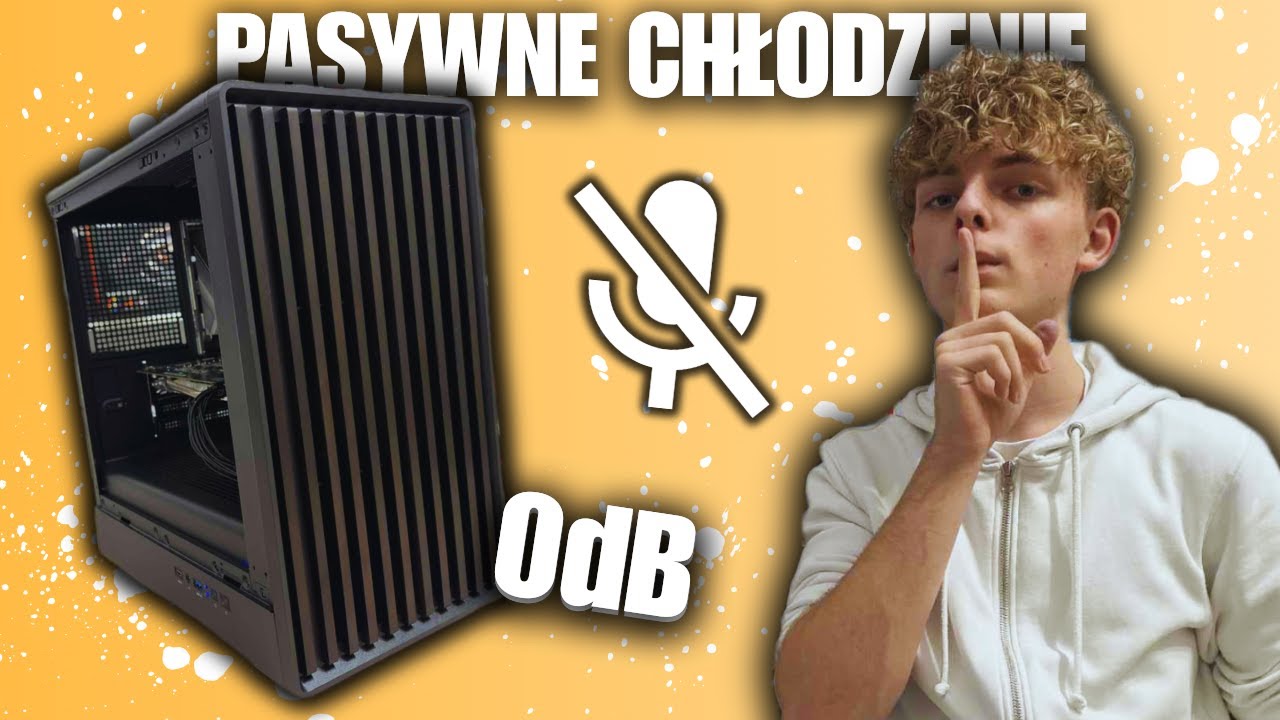 Cichy komputer chłodzony pasywnie w 2025 roku ? 🤫💻