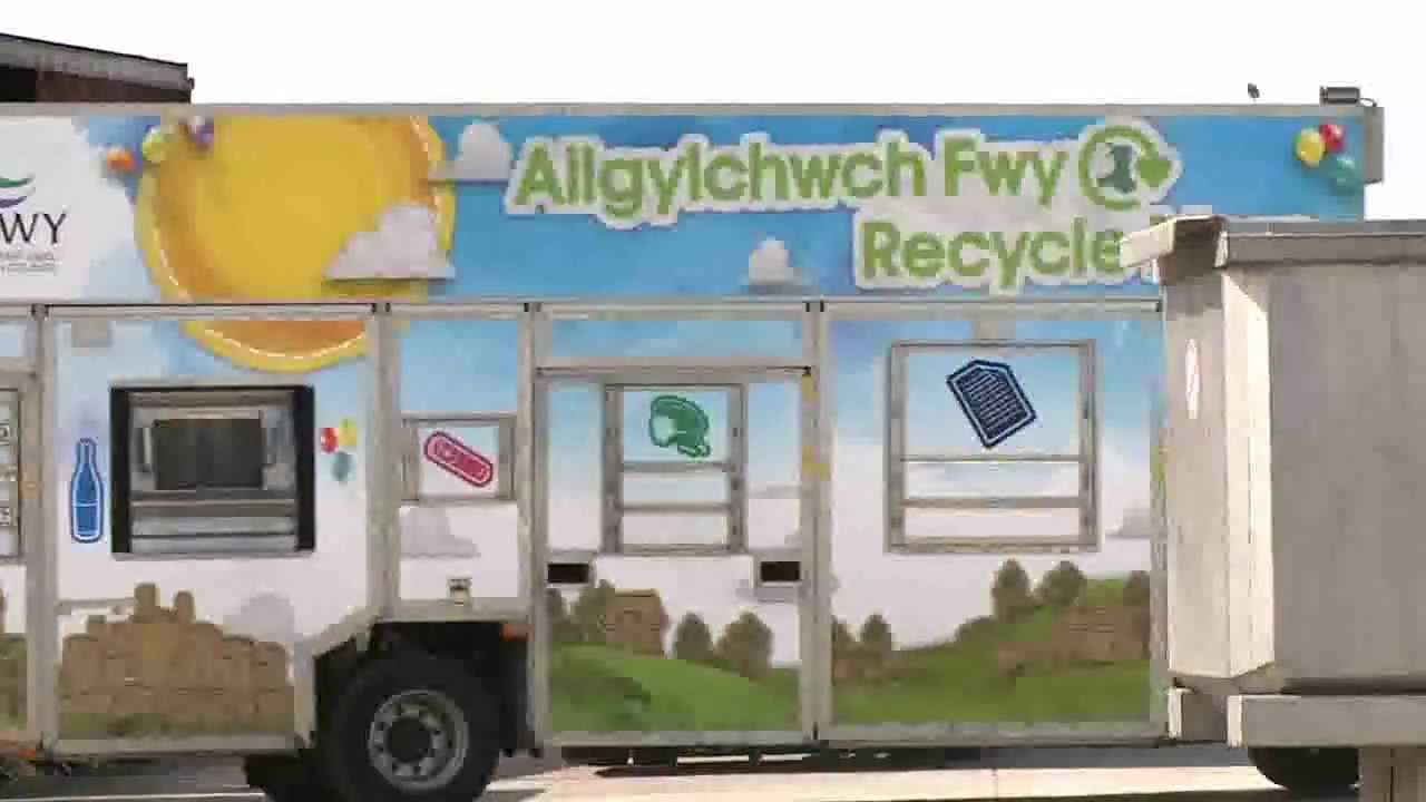 Recycling in Conwy