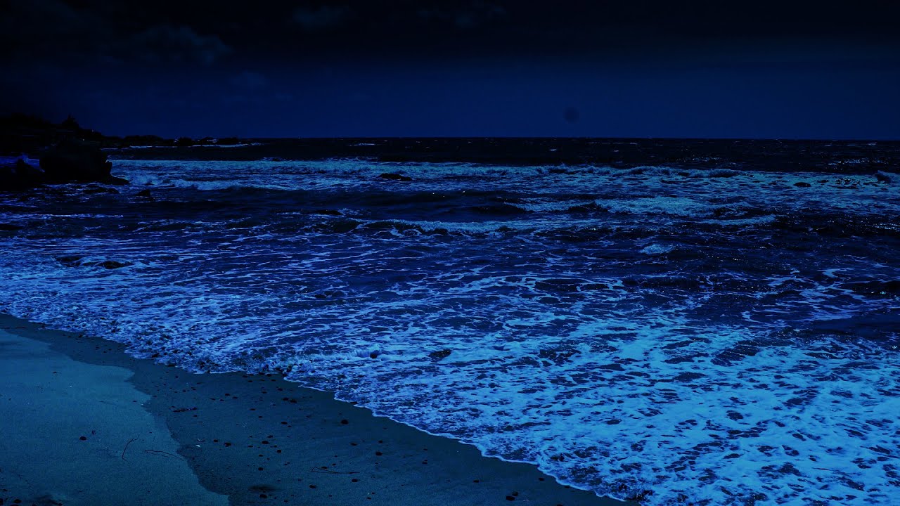 Ocean Sounds for Deep Sleeping - Drifting to Sleep with Night Waves, Let Your Body Sleep