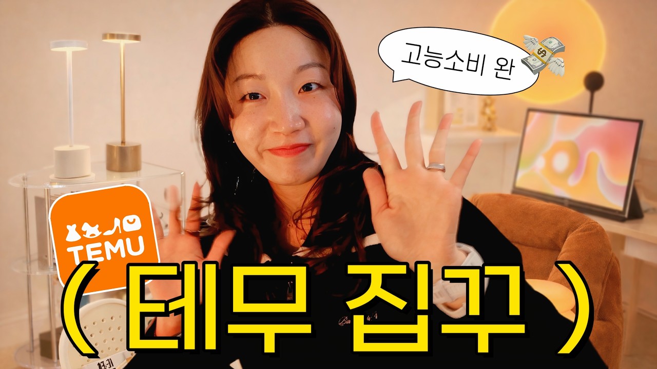테무로 집꾸 방꾸 🚪 | 미적 감각 없는 자의 소품 쇼핑 | 혜인, review