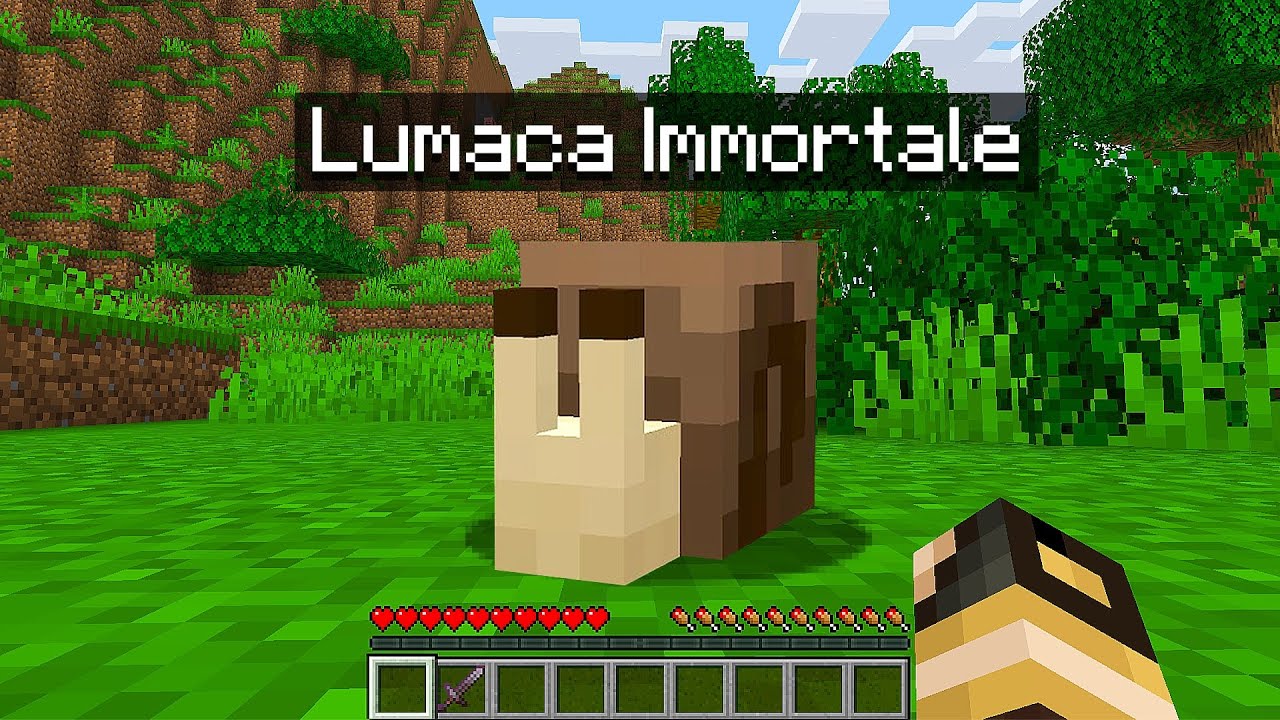 NON PUOI SCAPPARE DALLA LUMACA IMMORTALE SU MINECRAFT!