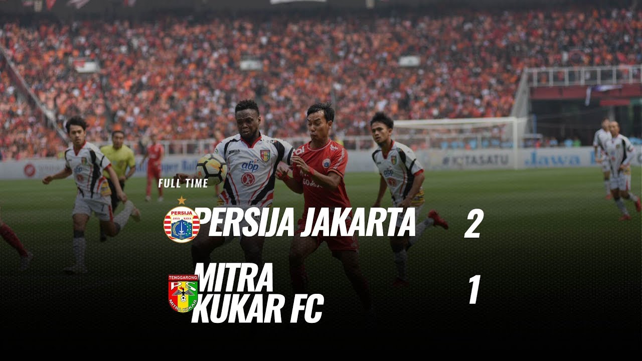 [Pekan 34] Cuplikan Pertandingan Persija Jakarta vs Mitra Kukar FC, 9 Desember 2018