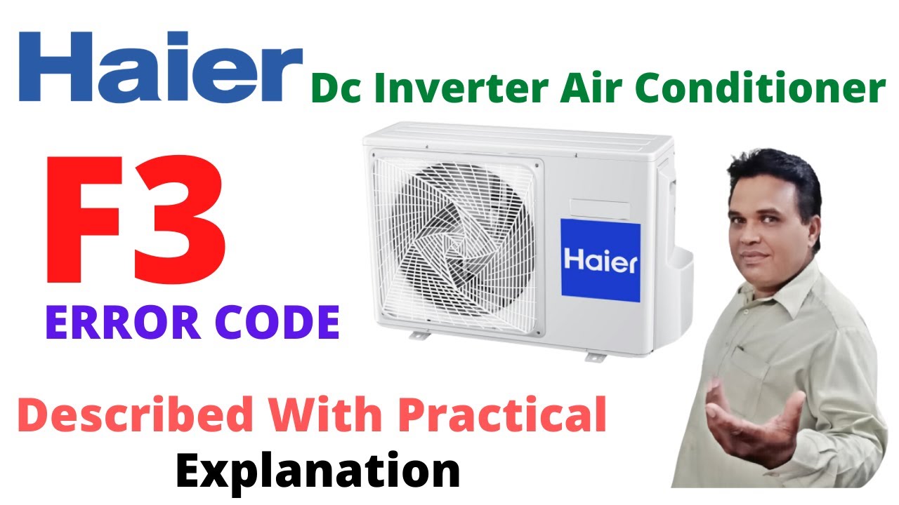 Haier Dc Inverter Ac error code f3 | Haier Ac | Haier Ac f3 error code | Urdu/Hindi | Forever Tech