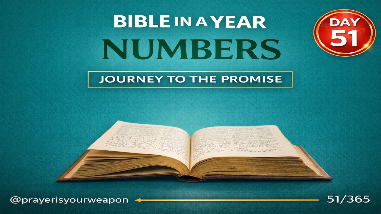 Bible in One Year | Day 51 Numbers 22-24  @Prayerisyourweapon ​