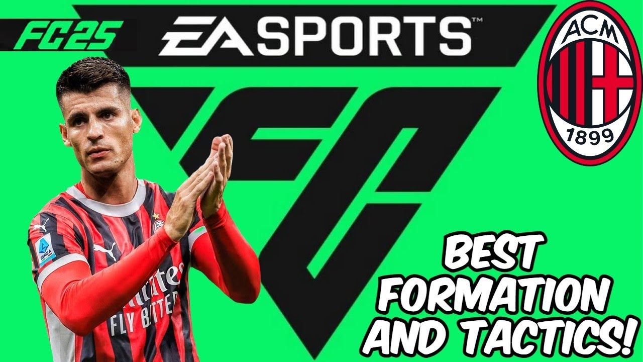 EA FC 25 - 🚀BEST🚀 🇮🇹MILAN🇮🇹 Formation, Tactics and Instructions