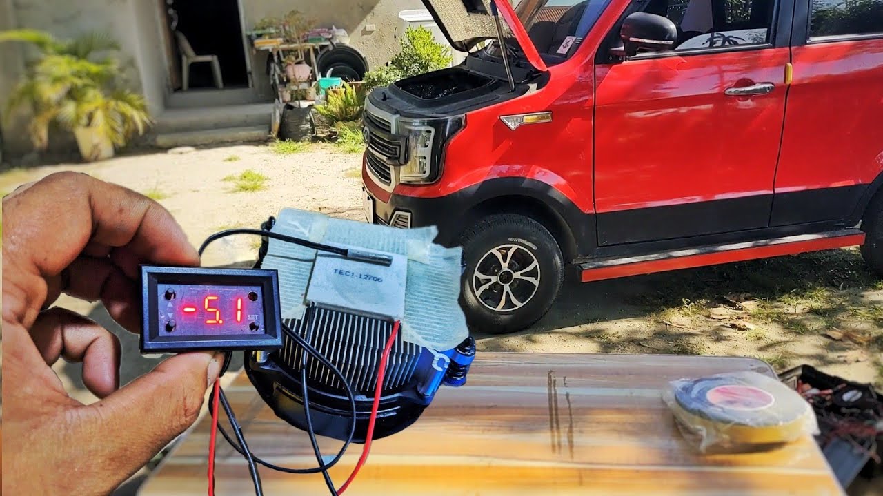 car air-conditioning using peltier