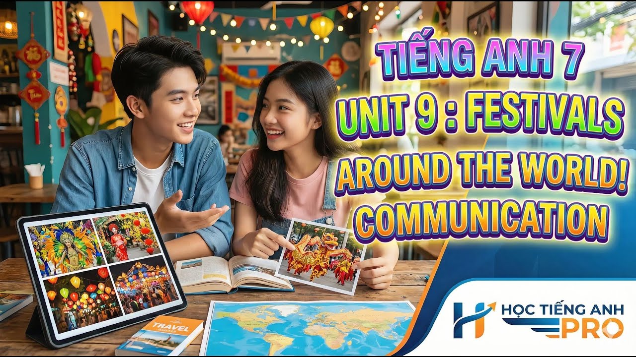 Unit 9 Communication Tiếng Anh 7 Global Success | Festivals Around The World