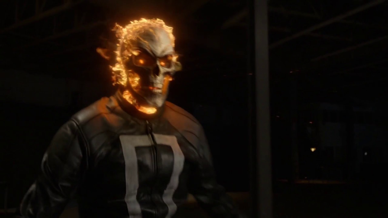 Angry Ghost rider marvel's agents of shield.