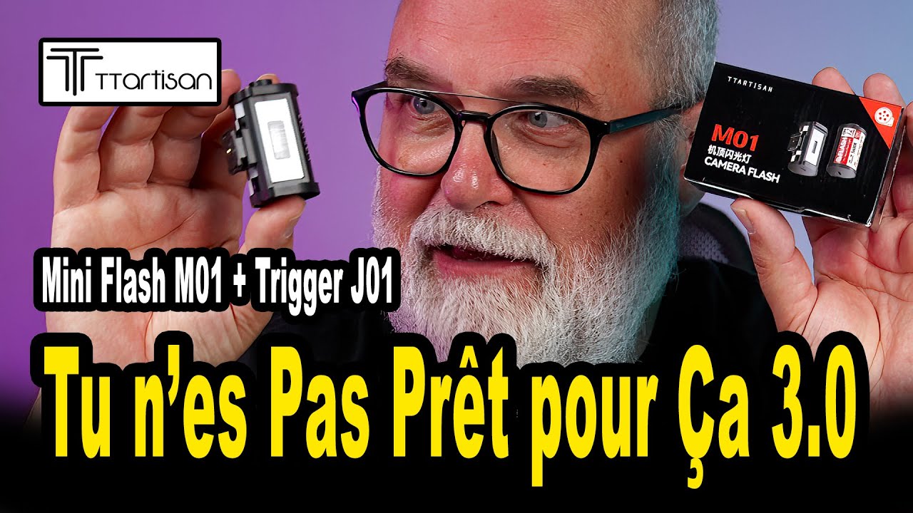 Essai Mini Flash TTArtisan M01 + Déclencheur J01 Impossible d'être plus cool ! - EN FRANÇAIS