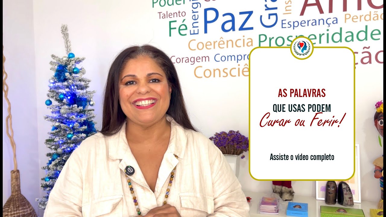 As Palavras que usas podem CURAR ou FERIR | Uma reflexão para o Natal e o Novo Ano