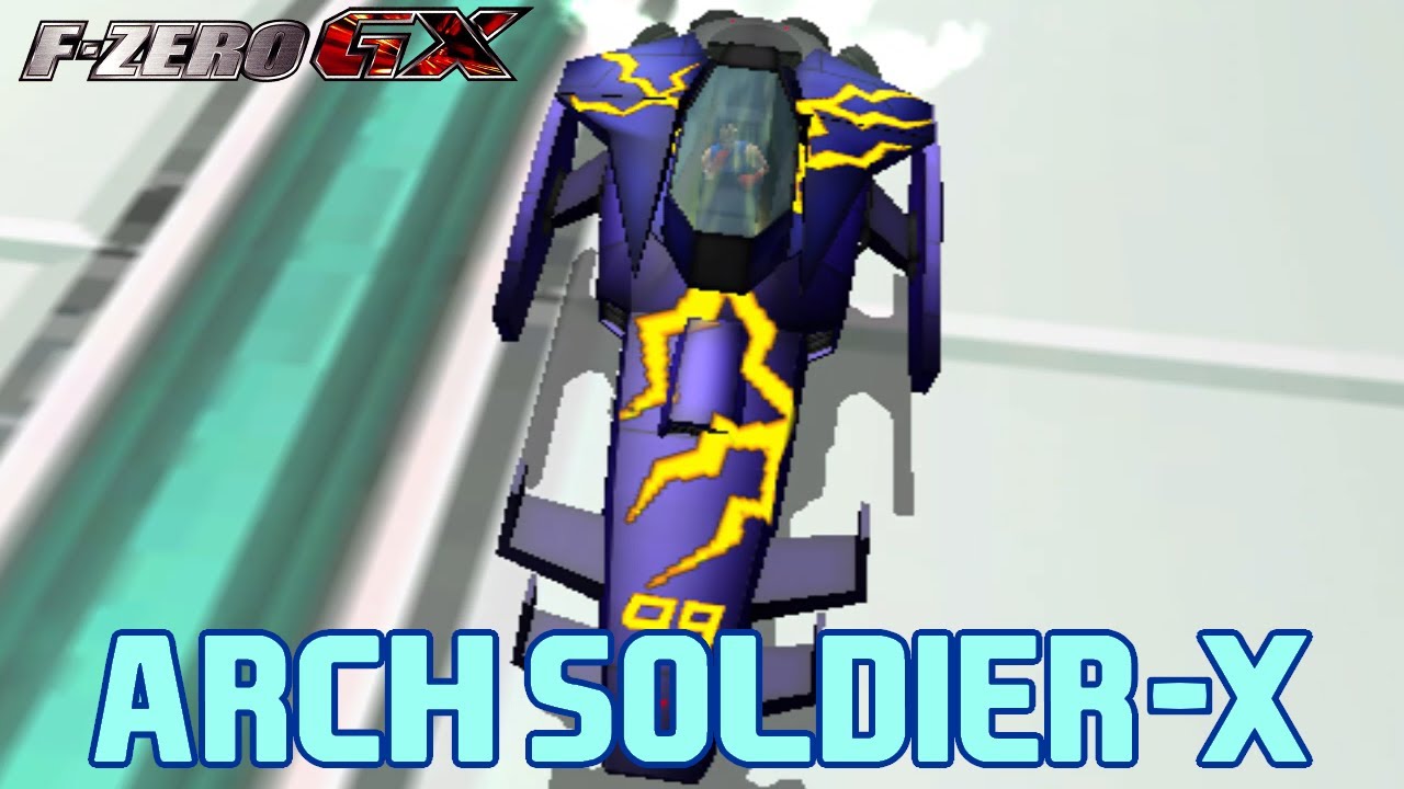 F-Zero GX Custom Machines: Arch Soldier-X