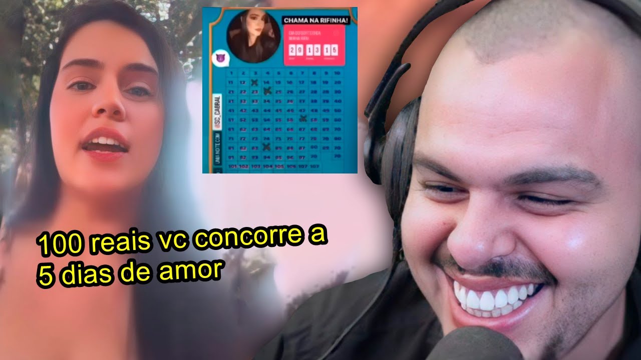 MULHER RIFA 5 DIAS DE AMOR COM ELA E DEPOIS DIZ Q É ZOEIRA - Maicon React