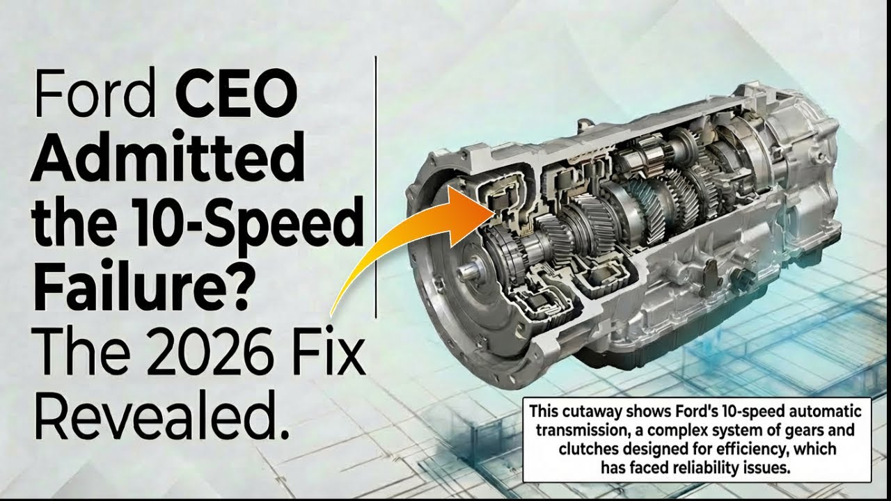 Генеральный директор Ford признал неисправность 10-ступенчатой ​​коробки передач? Решение проблем...