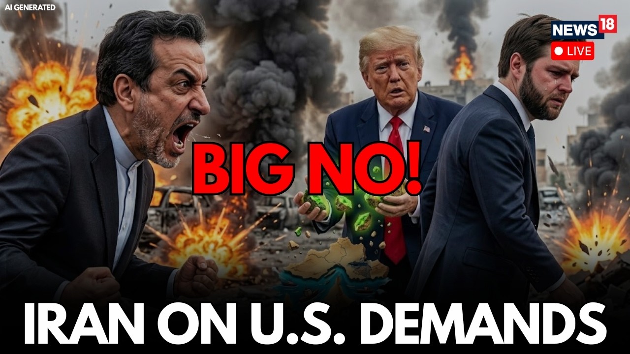 LIVE: US-Iran Cease Fire Talks Fail Over Matters Concerning Strait Of Hormuz And Uranium | N18G