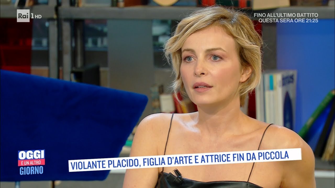 Violante Placido, la passione e il talento per la musica - Oggi è un altro giorno 23/09/2021