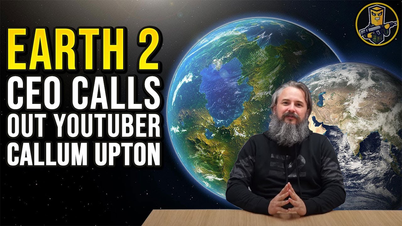 Earth 2 CEO RESPONDS and calls out Youtuber Callum Upton in RANT!
