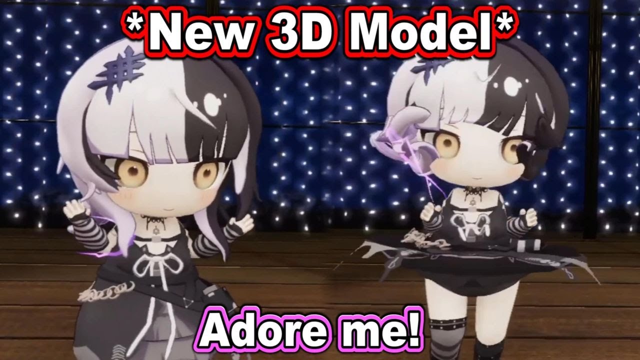 Shiori Debuts her New 3D Model - The Chibi Menhera... 【Shiori / Hololive EN】