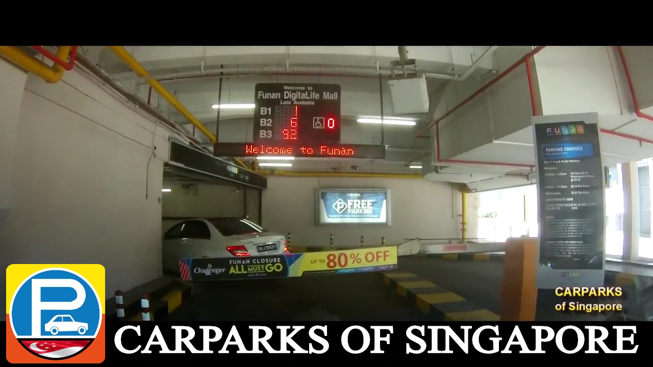 Funan DigitaLife Mall & Peninsula Excelsior Hotel Car Parks [OLD]