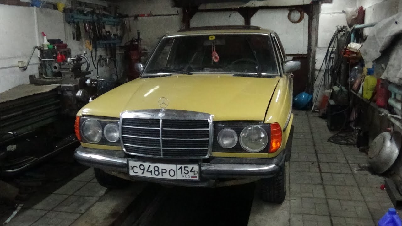 Установка АКПП 722.4 вместо 722.1 на Мерседес W123 М 102.