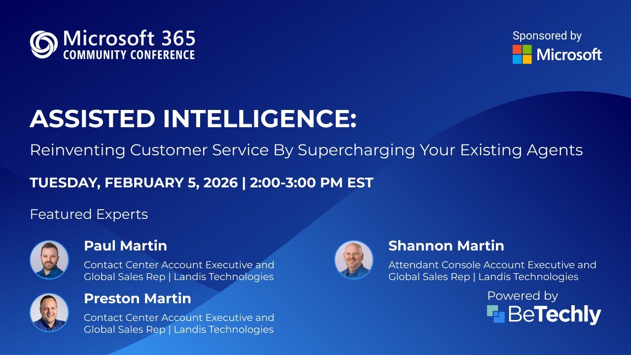 Assisted Intelligence: Reinventing Customer Service By Supercharging Your Existing Agents