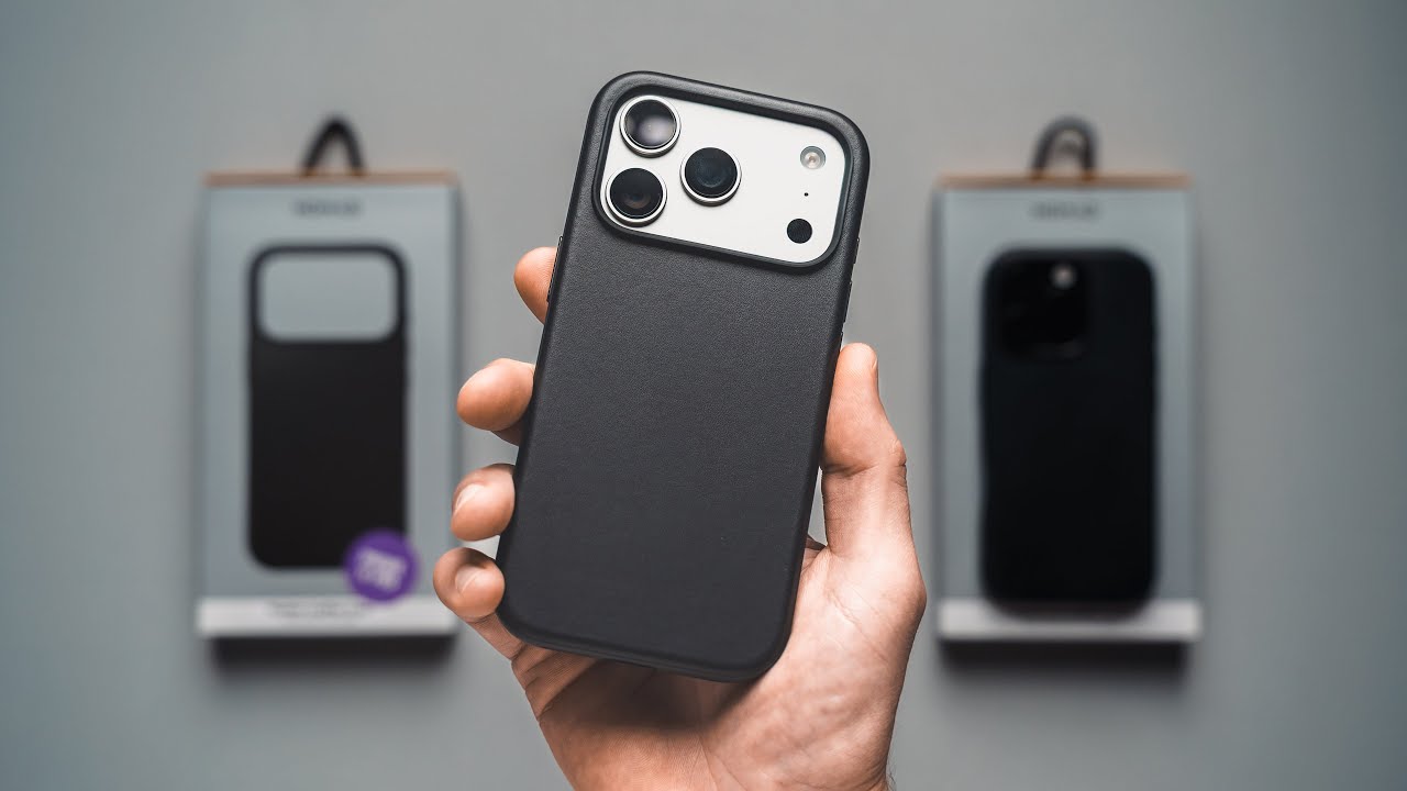 Современные и традиционные кожаные чехлы Nomad. Обзор iPhone 17 Pro