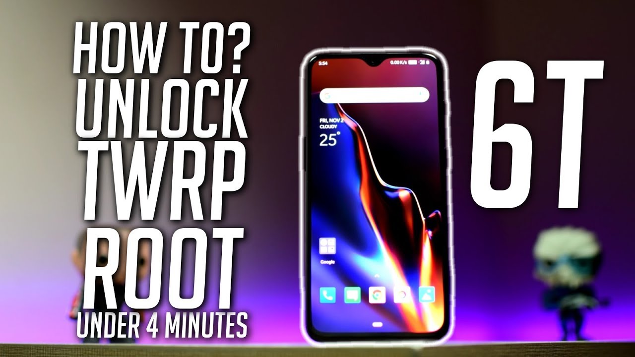 Oneplus 6T Unlock, TWRP, ROOT in Under 4 Minutes (Easy and Simple!)
