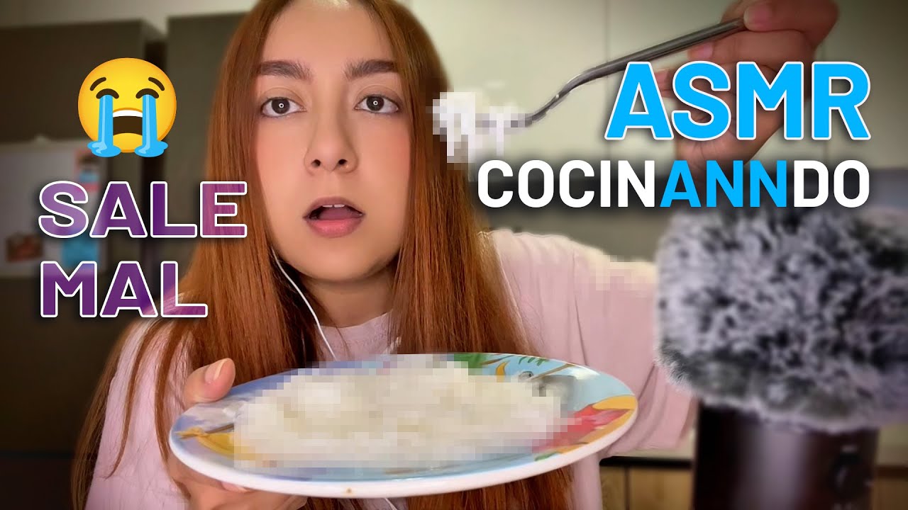 ASMR vlog COCINANDO con Ann mientras TE RELAJO