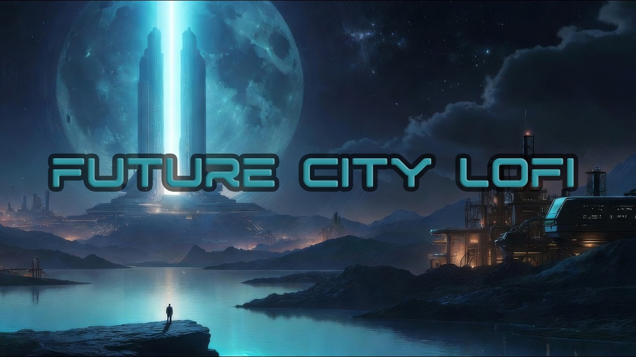 Cyberpunk Lofi Deep Focus Music for Coding & Work | 4K Sci-Fi Ambience