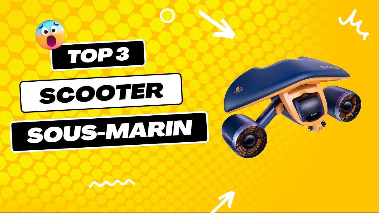 TOP 3 DES MEILLEURS SCOOTER SOUS-MARIN 2023 (Comparatif & Test)