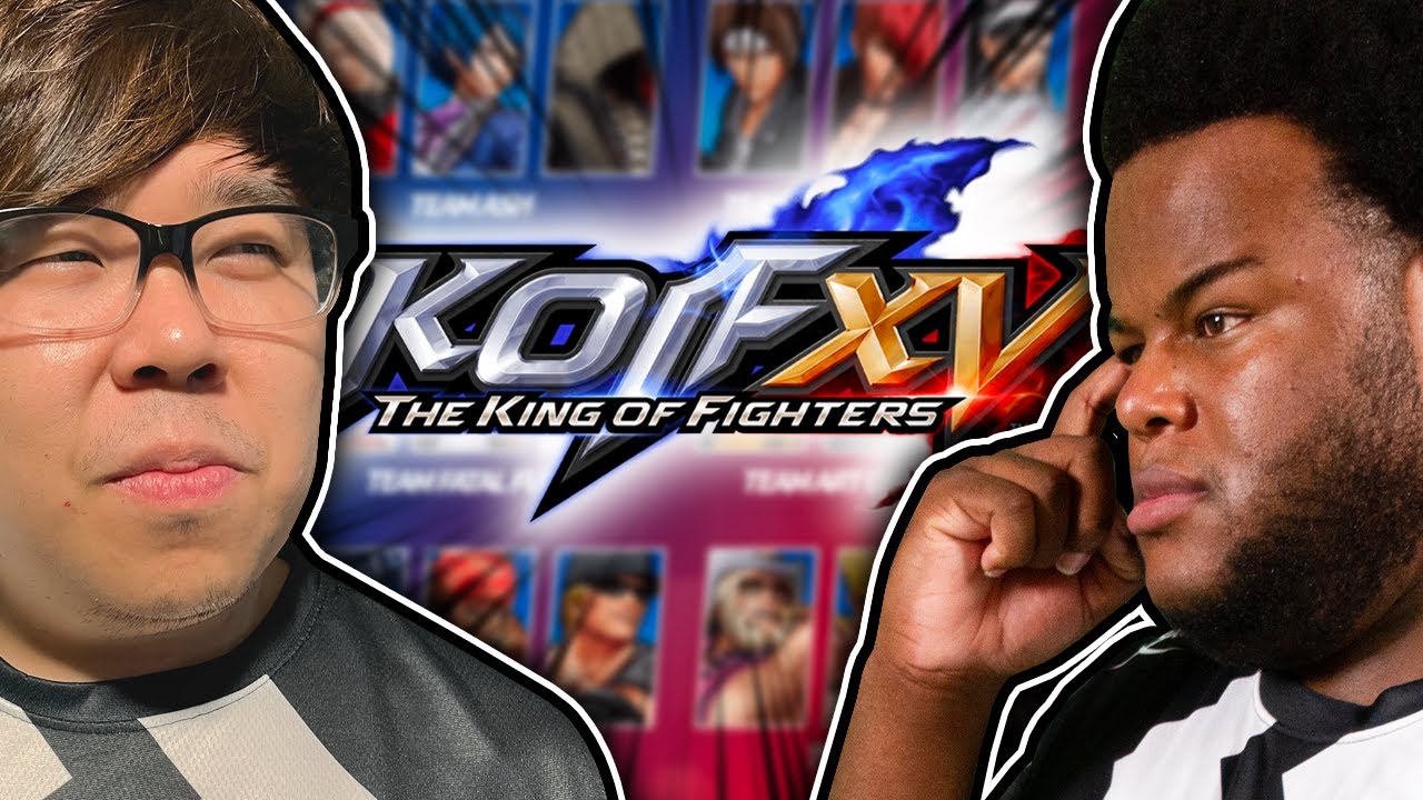 KOF 15 SHOWDOWN: Justin Wong vs. Kizzie Kay FACE OFF with RANDOM TEAMS