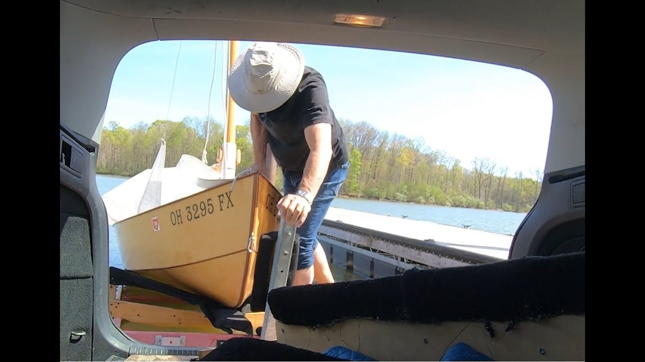 Sailing Grace: Repairs in Time!  Early Spring Ohio Sailing