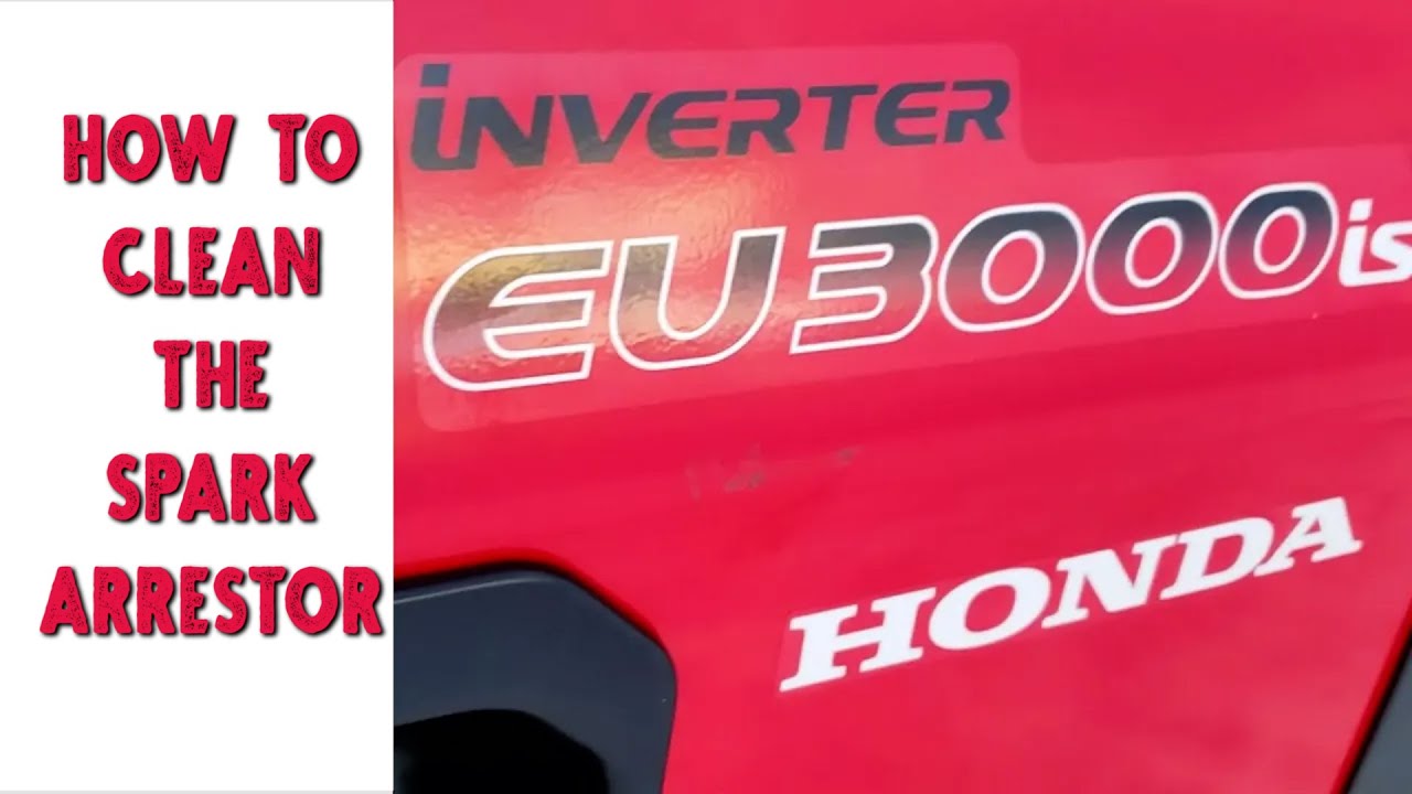 Honda EU3000 - Spark Arrestor Cleaning