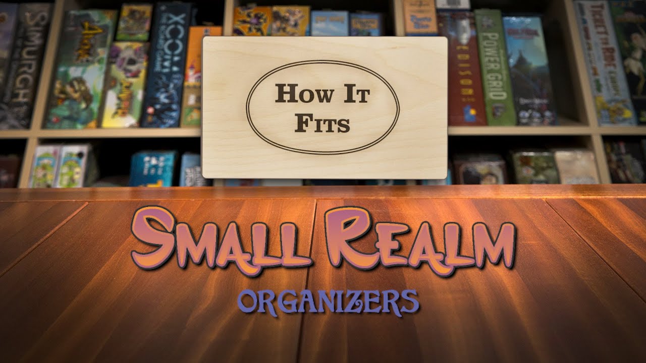 How It Fits: Small Realm Organizers