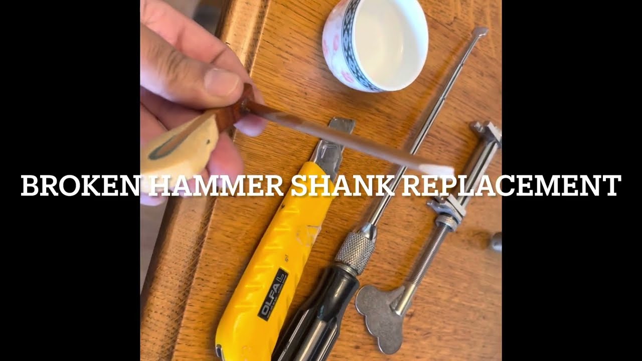 Piano Hammer Shank Replacement