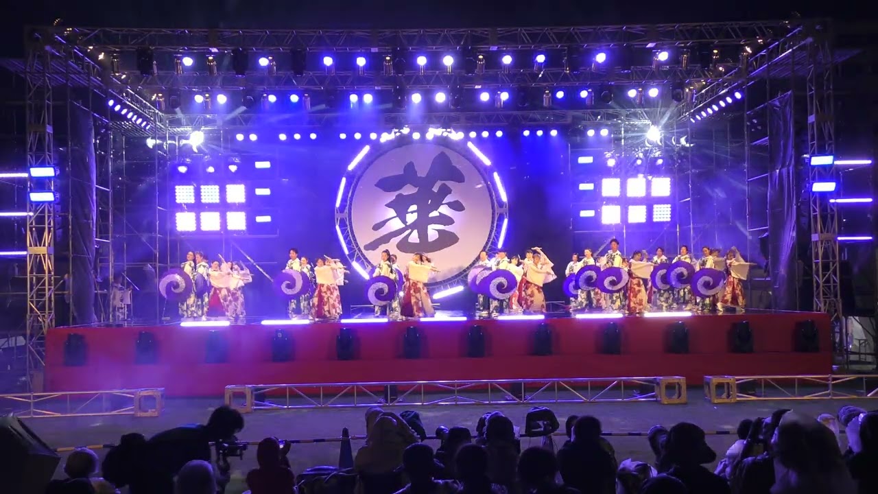 [4K] 舞幻×朔空（第25回 富山のよさこい祭り 2025/城址公園ステージ）