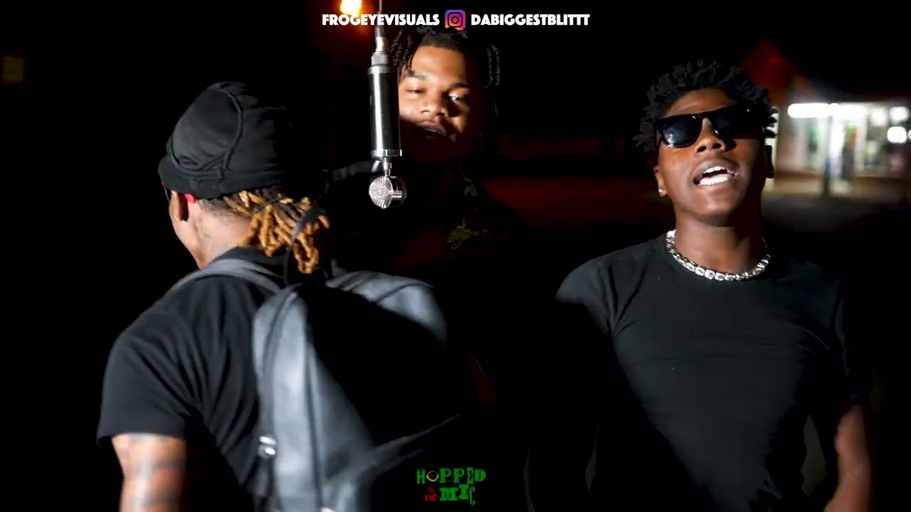 Luh Reggie - Run Down / My Kids (Live Performance) (Hopped on the Mic 🐸)