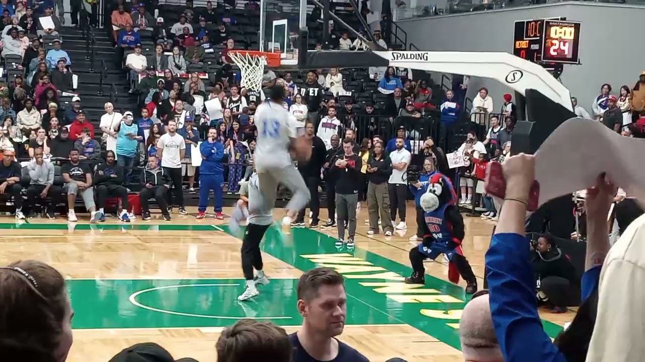 Detroit Pistons Fan Preview Dunk Contest 2025